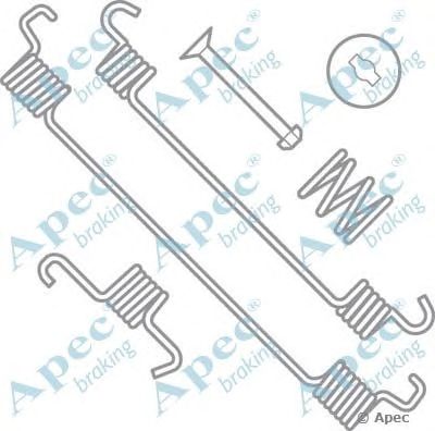 APEC BRAKING kit992 -  Комплектующие, тормозная колодка